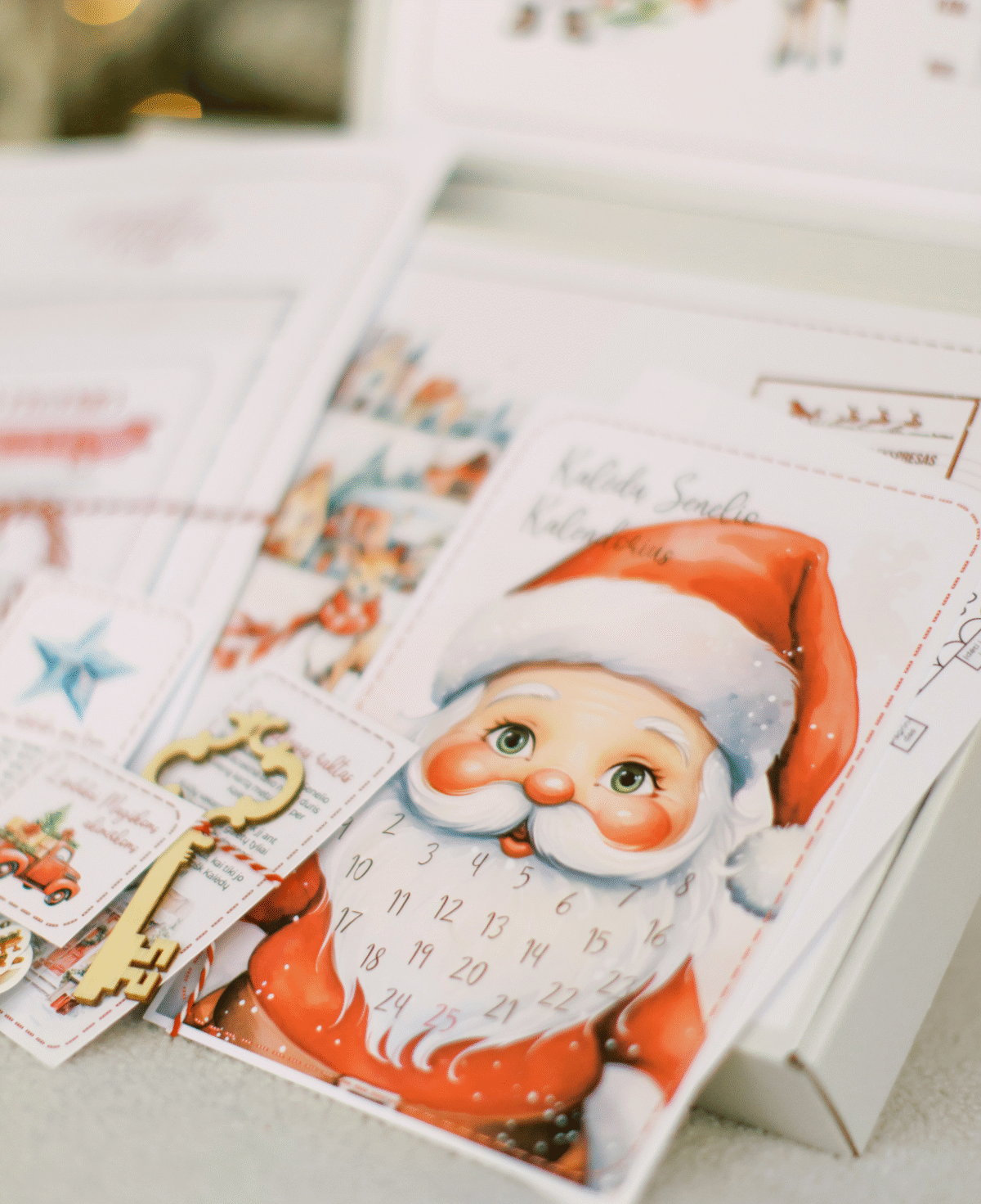 Personalizuota dėžutė nuo Kalėdų senelio