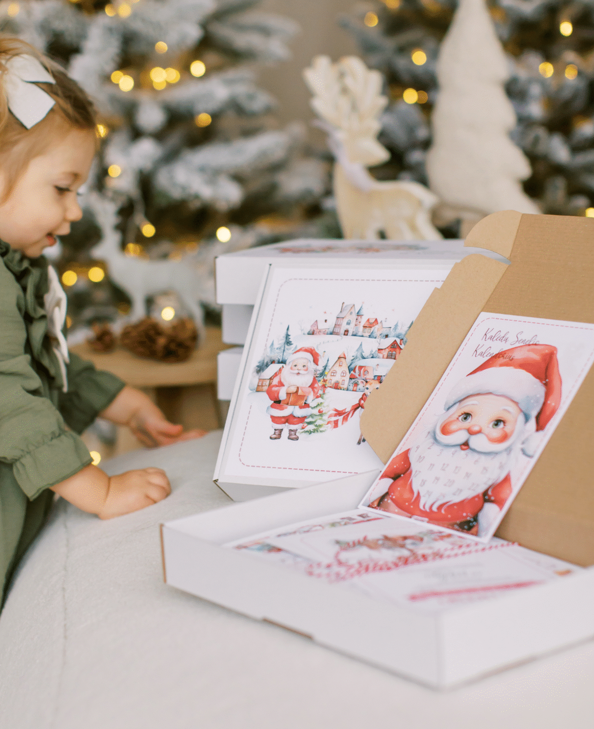 Personalizuota dėžutė nuo Kalėdų senelio