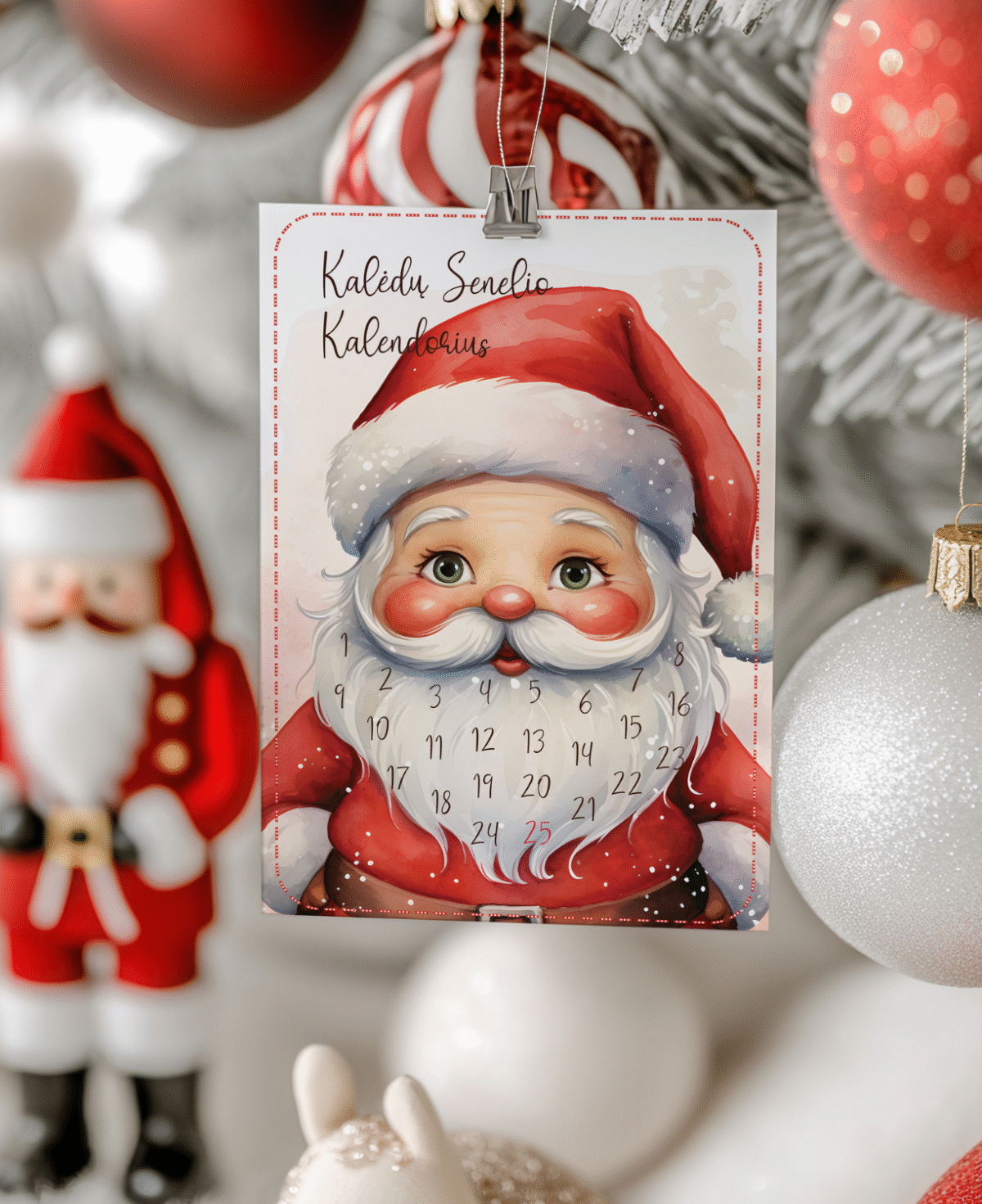 Personalizuota dėžutė nuo Kalėdų senelio